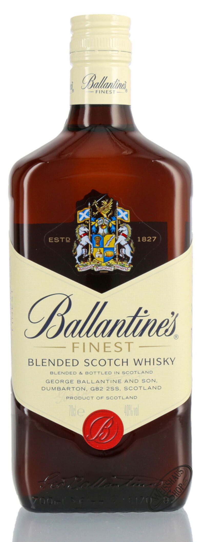 Ballantine's Finest Blended Scotch Whisky 40% vol. 0,70l