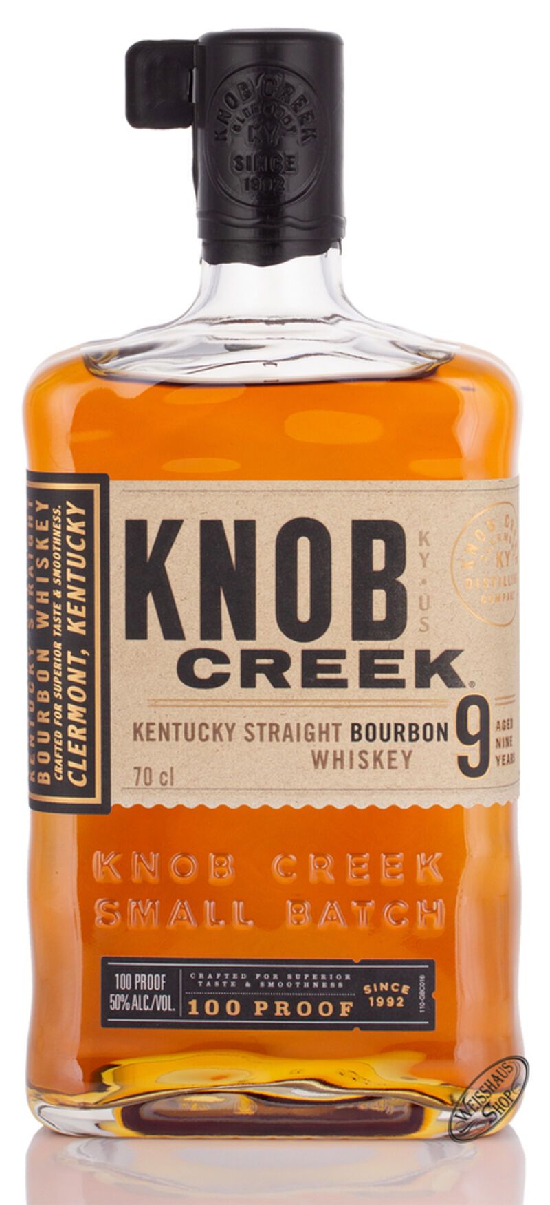 Knob Creek Bourbon Whiskey 50% vol. 0,70l Knob Creek Bourbon Whiskey 50% vol. 0,70l