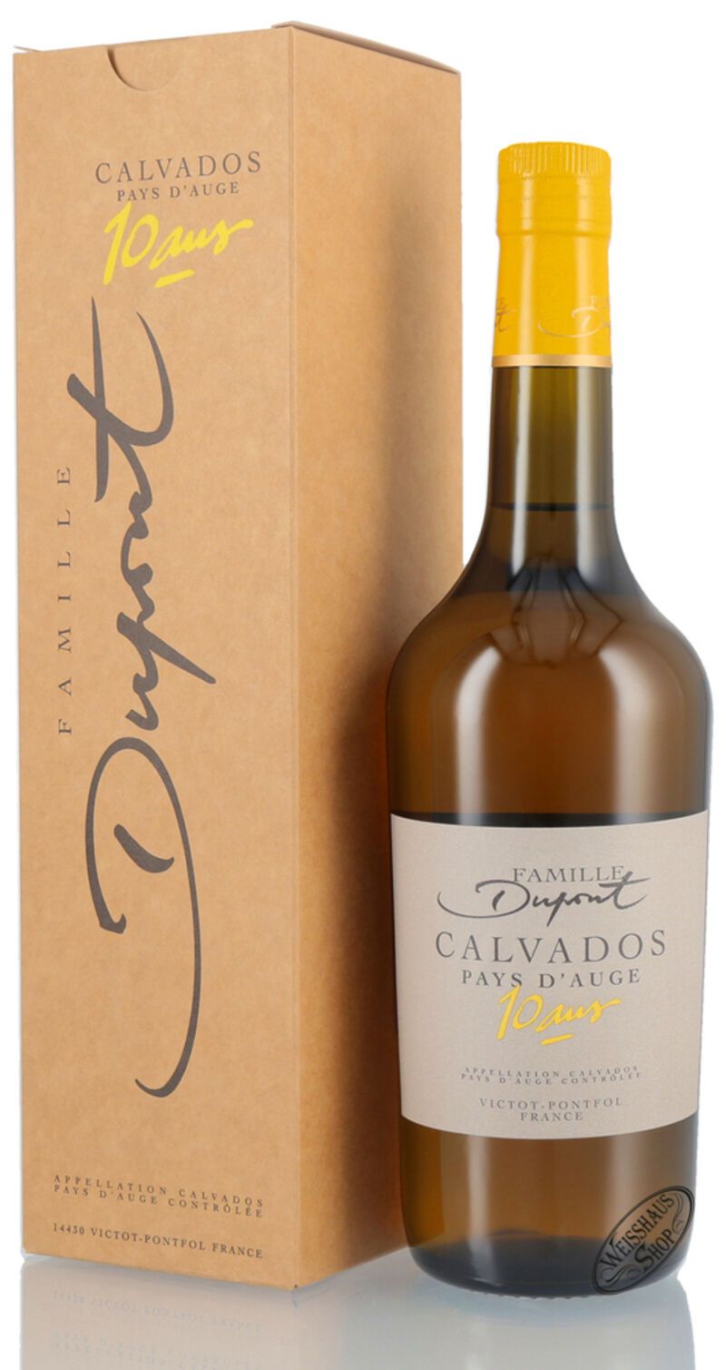 Dupont Pays d'Auge 10 YO Calvados 42% vol. 0,70l