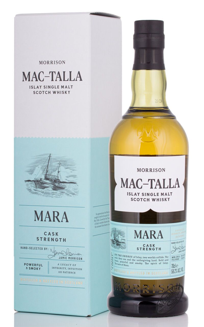 Mac-Talla Mara Cask Strength Single Malt Whisky 58,2% vol. 0,70l