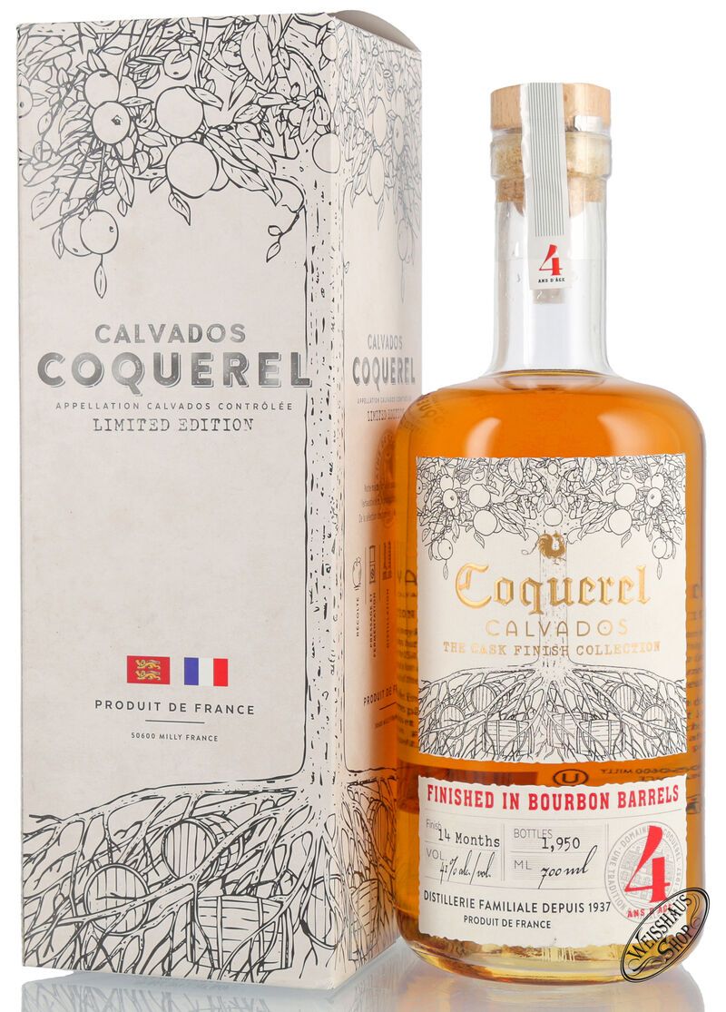 Domaine du Coquerel Bourbon Barrel Finished Calvados 41% vol. 0,70l