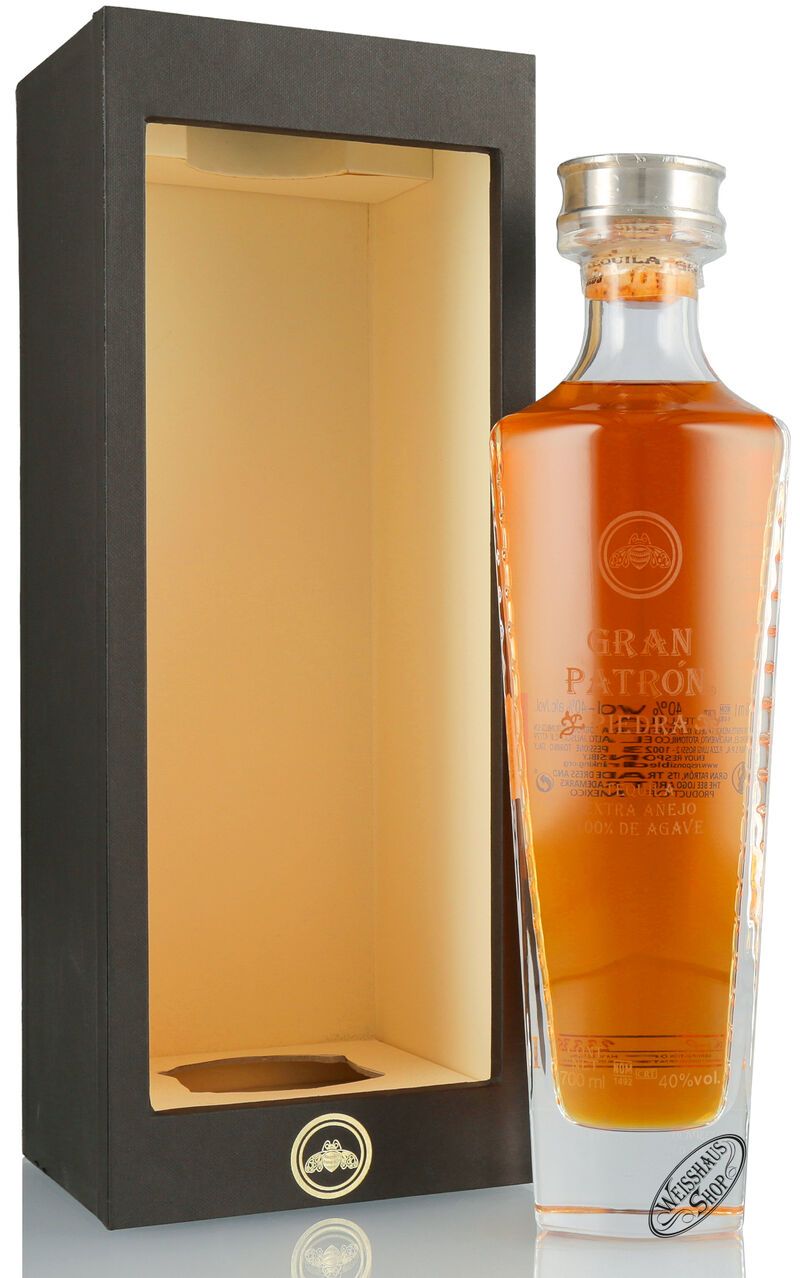 Patron Extra Anejo Piedra Tequila 40% vol. 0,70l