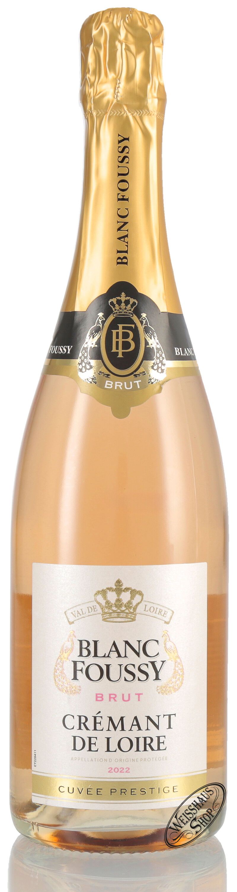 Blanc Foussy Crémant Brut Rose 12% vol. 0,75l
