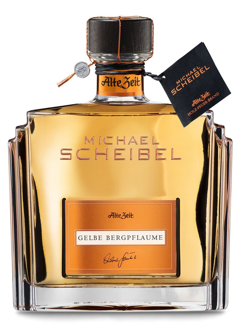 Scheibel Alte Zeit Gelbe Bergpflaume 44% vol. 0,70l