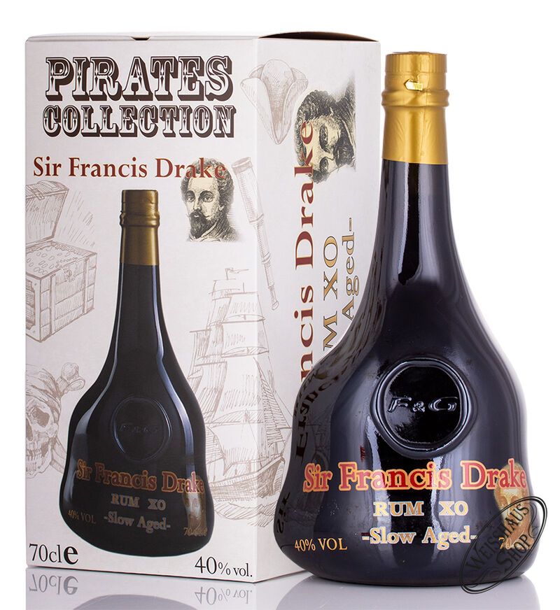 Pirates Legend Collection Sir Francis Drake XO Rum 40% vol. 0,70l
