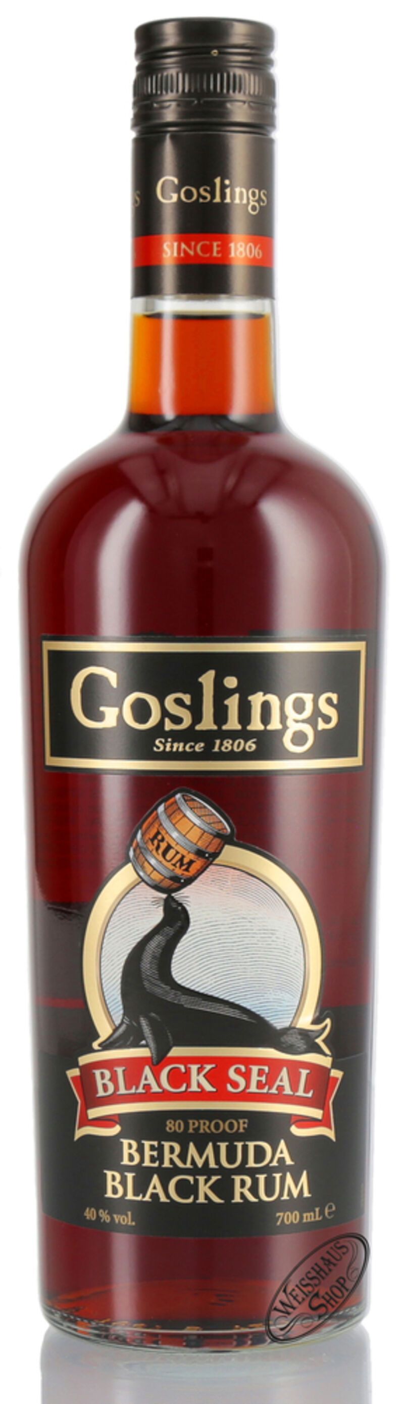 Gosling Black Seal Dark Rum 40% vol. 0,70l