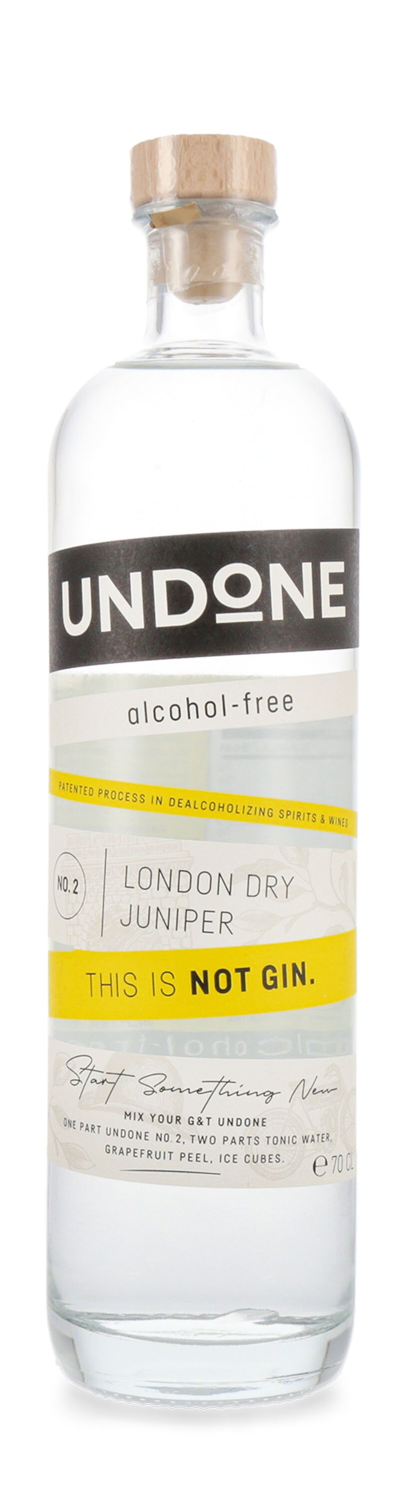 UNDONE No. 2 Juniper This is Not Gin! 0,70l UNDONE No. 2 Juniper This is Not Gin! 0,70l