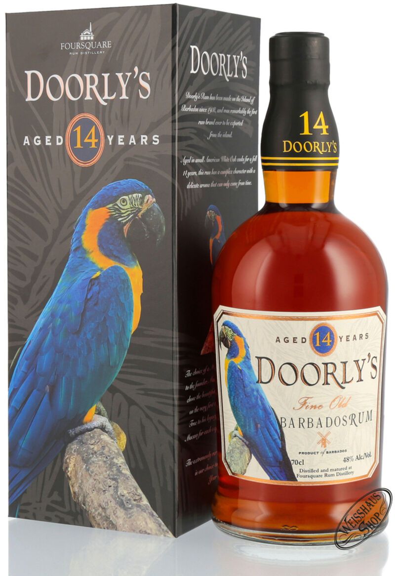 Doorly's 14 YO Barbados Gold Rum 48% vol. 0,70l