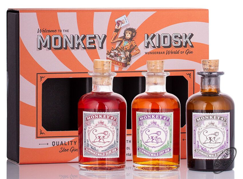 Monkey 47 The Monkey Kiosk 47% vol. 0,15l Monkey 47 The Monkey Kiosk 47% vol. 0,15l