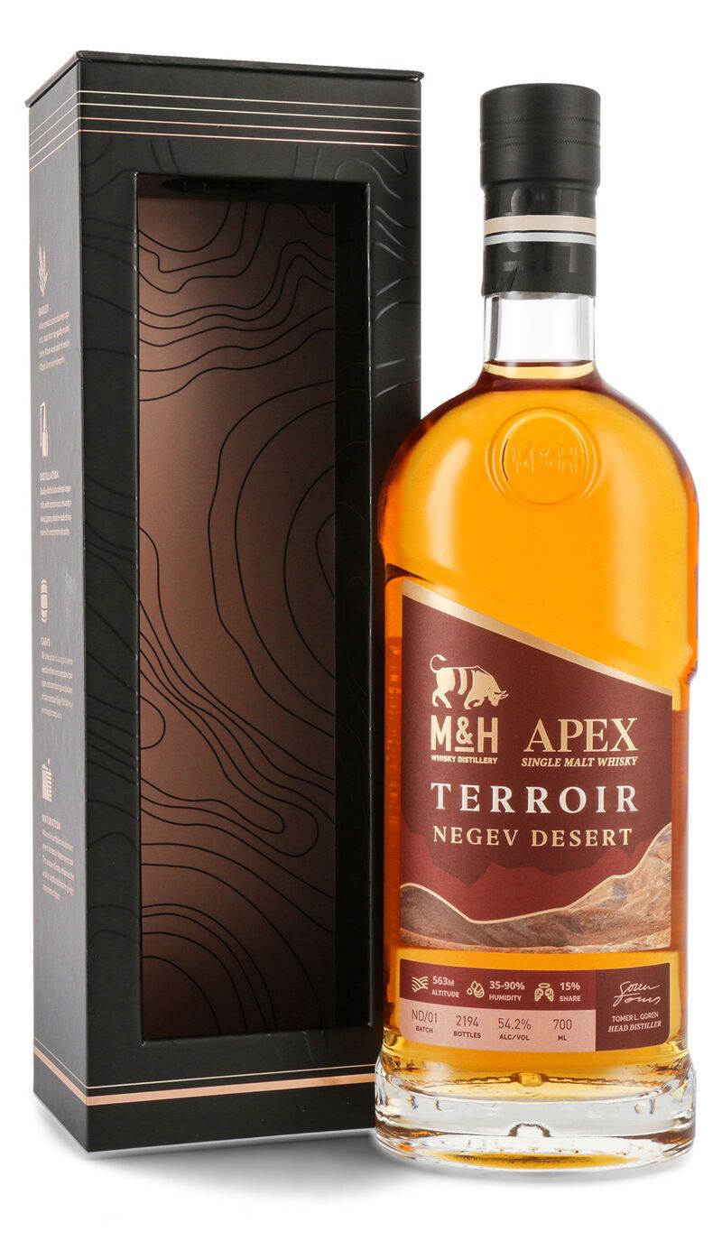M&H APEX Negev Desert Edition Whisky 54,2% vol. 0,70l M&H APEX Negev Desert Edition Whisky 54,2% vol. 0,70l