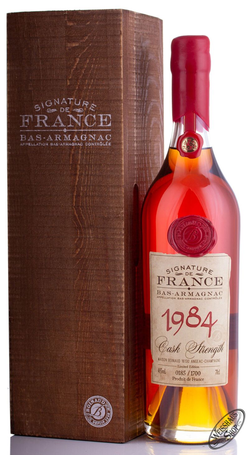 Signature de France Vintage 1984 Armagnac 46% vol. 0,70l