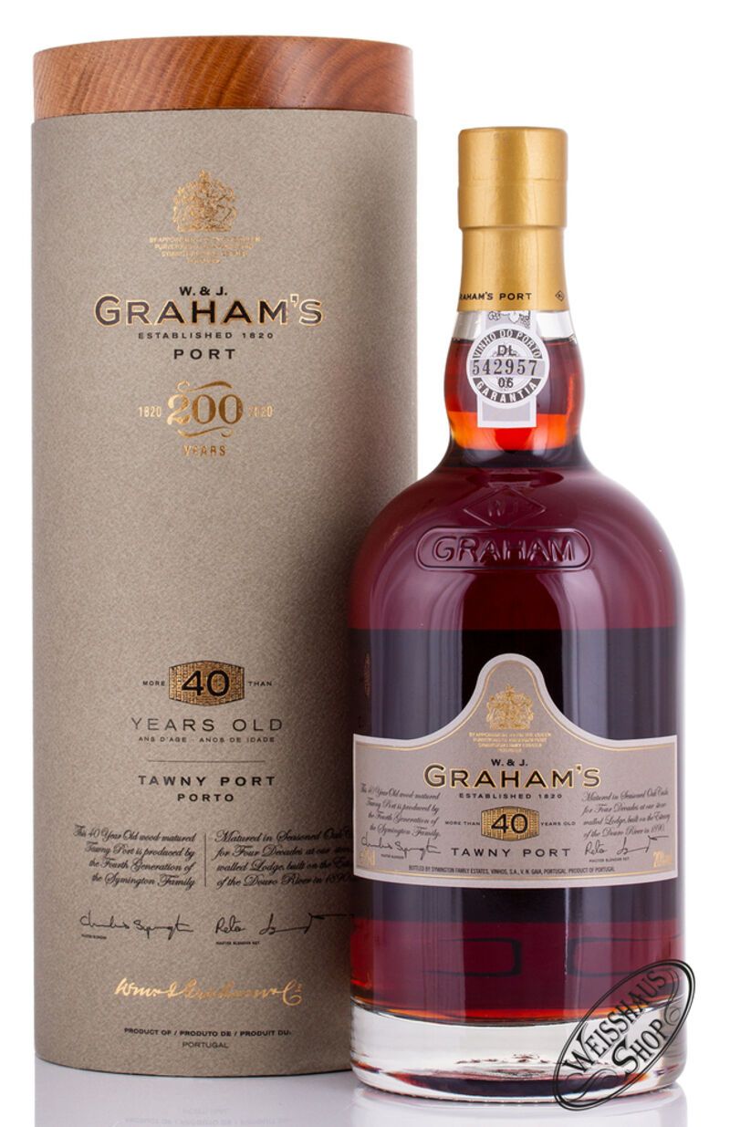 Graham's 40 YO Tawny Port 20% vol. 0,75l