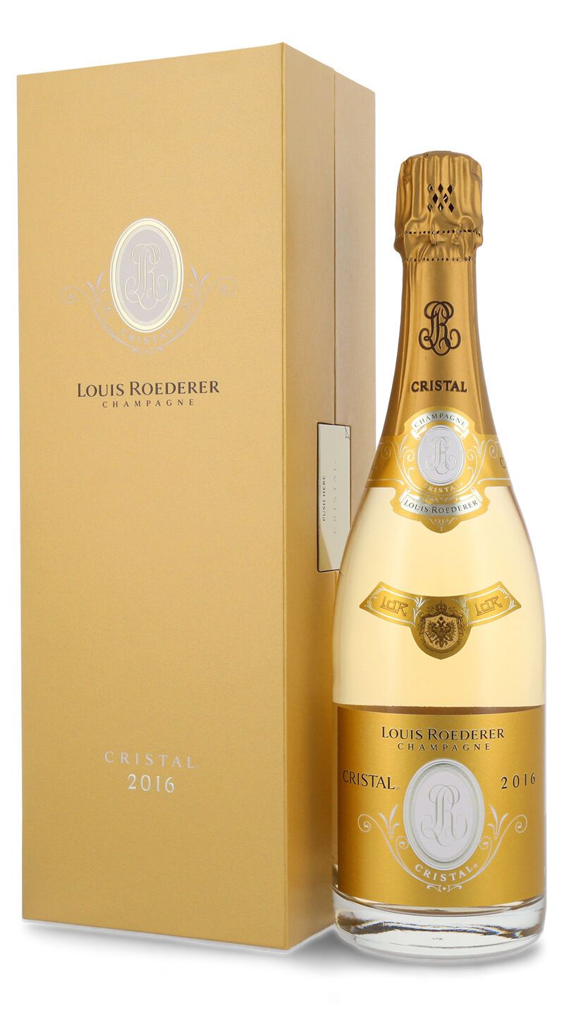 Louis Roederer Cristal Brut 2016 Champagner 12,5% vol. 0,75l in Geschenkkarton 