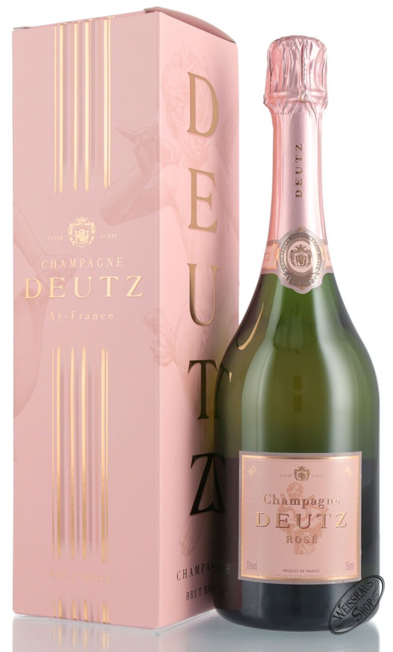 Deutz Rosé Champagner 12% vol. 0,75l Geschenkkarton Deutz Rosé Champagner 12% vol. 0,75l Geschenkkarton