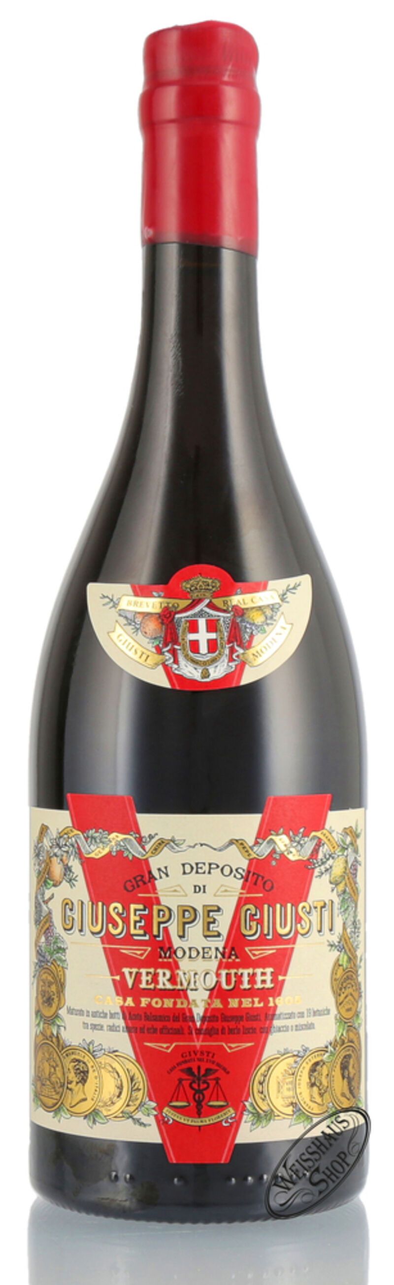 Giuseppe Giusti Vermouth 17% vol. 0,75l Giuseppe Giusti Vermouth 17% vol. 0,75l