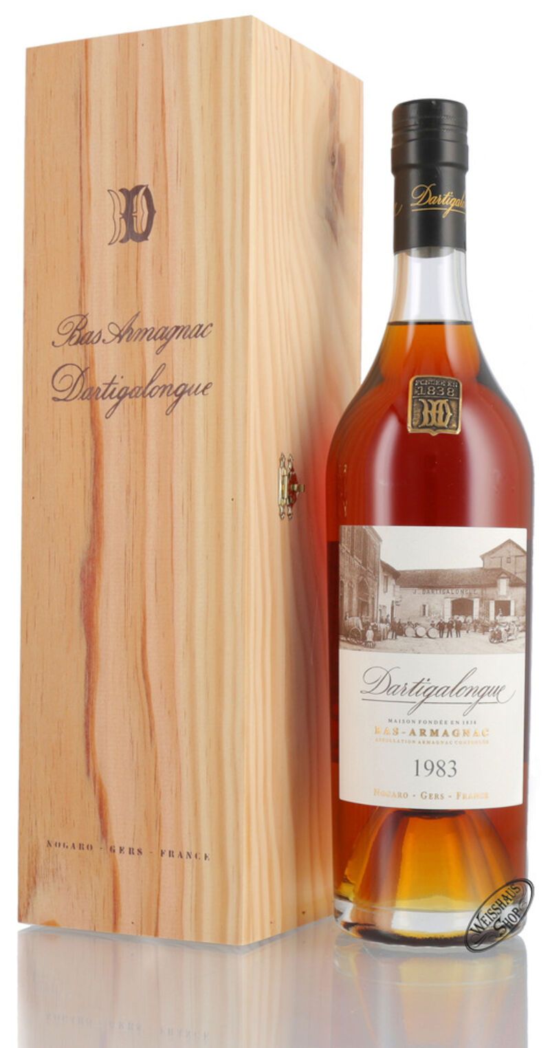 Dartigalongue Vintage 1983 Armagnac 40% vol. 0,70l