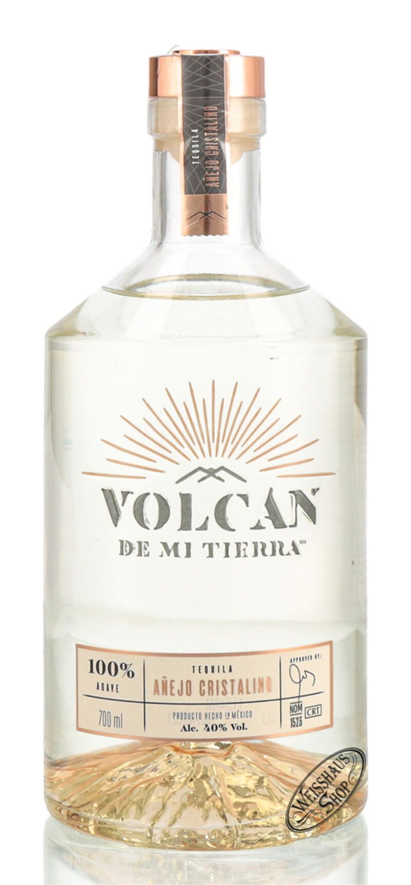 Volcan de Mi Tierra Anejo Cristalino Tequila 40 vol. 0,70l Weisshaus