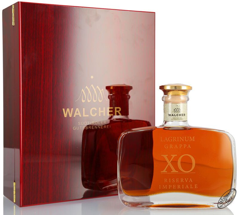 Walcher Grappa Lagrinum XO Imperiale 40% vol. 0,50l