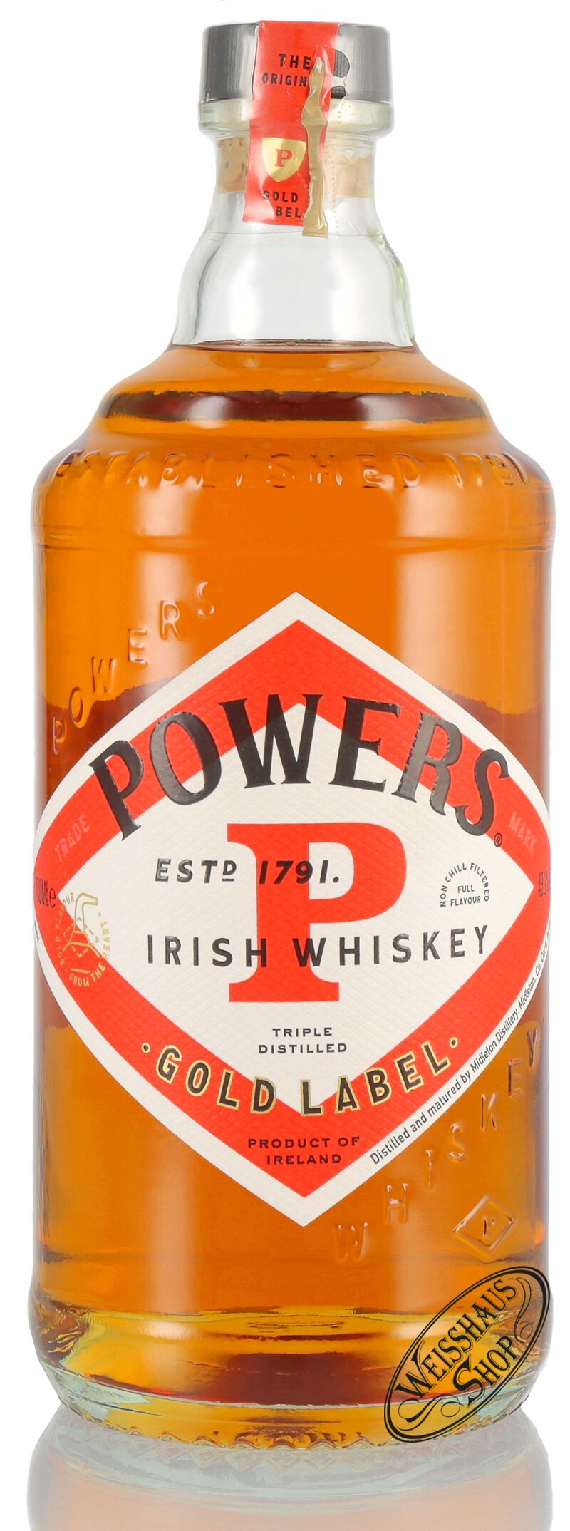 Powers Gold Label Irish Whiskey 43,2% vol. 0,70l