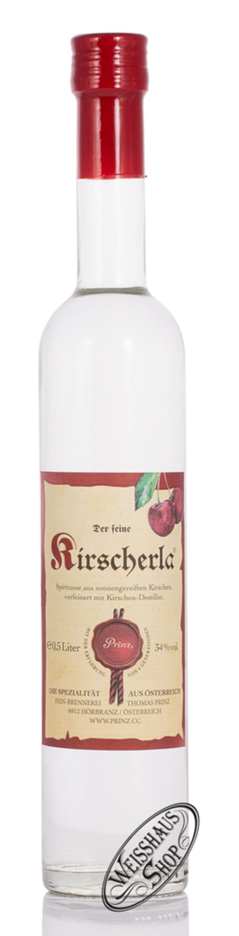 Prinz Kirscherla 34% vol. 0,50l