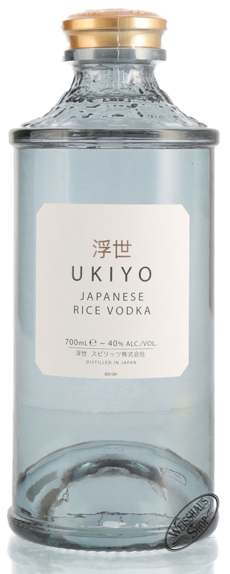 Ukiyo Japanese Rice Vodka 40% vol. 0,70l Ukiyo Japanese Rice Vodka 40% vol. 0,70l