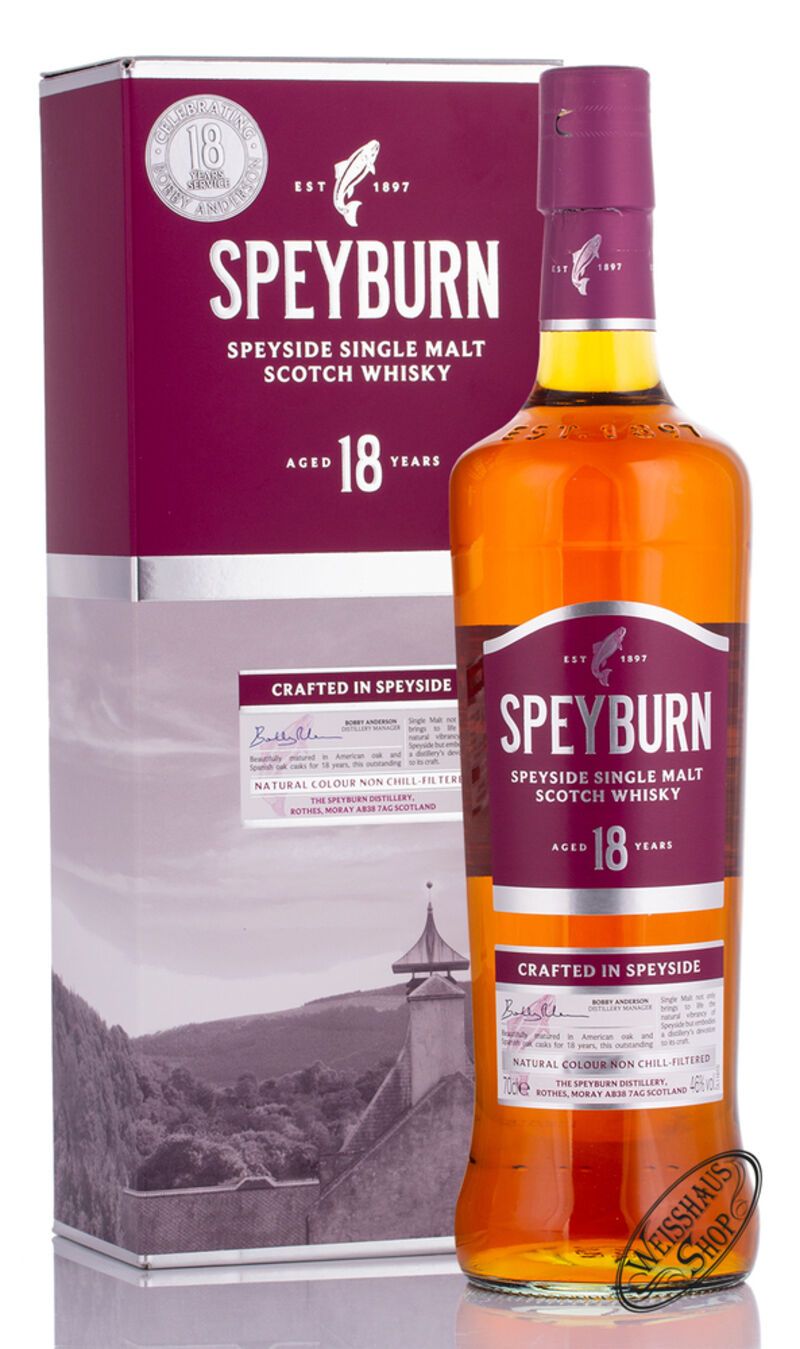 Speyburn 18 YO Whisky 46% vol. 0,70l