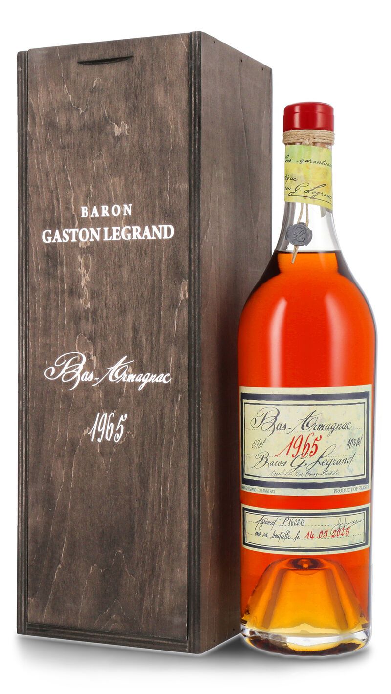 Lhéraud Baron Gaston Legrand 1965 Vieil Armagnac 40% vol. 0,70l