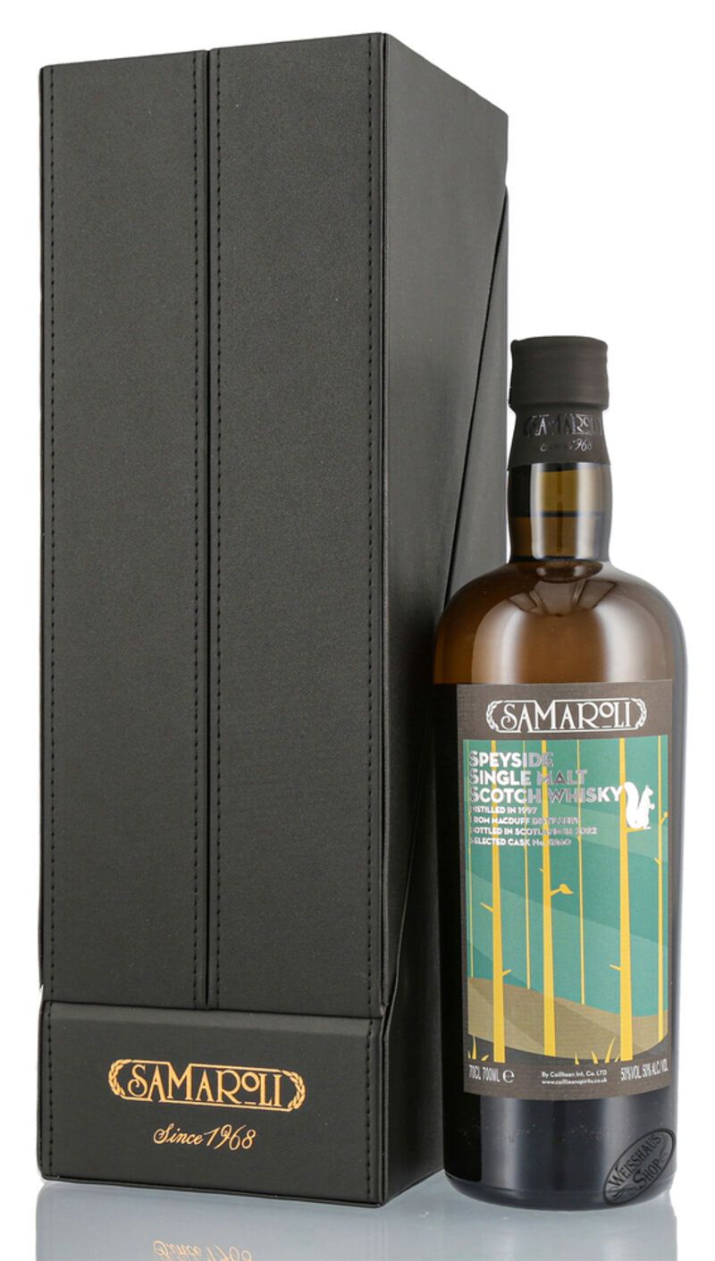 Macduff Vintage 1997 Samaroli Whisky 50% vol. 0,70l Macduff Vintage 1997 Samaroli Whisky 50% vol. 0,70l