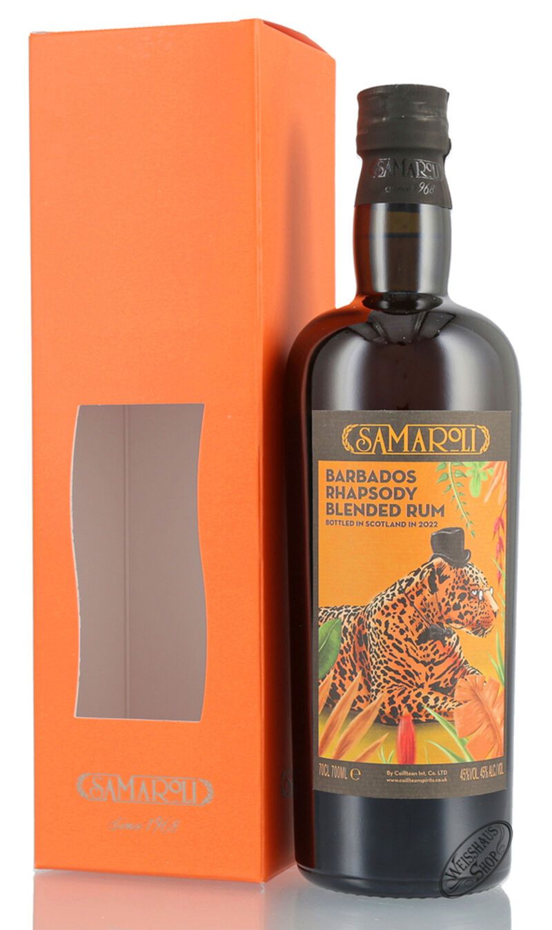 Samaroli Barbados Rhapsody Blended Rum 45% vol. 0,70l