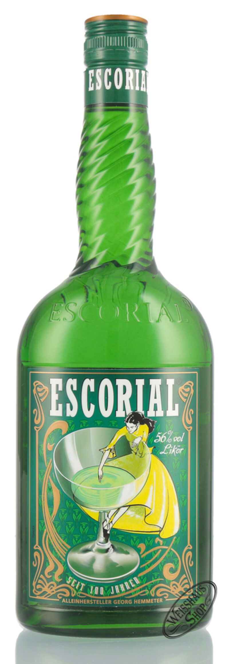 Escorial Grün Kräuterlikör 56% vol. 0,70l