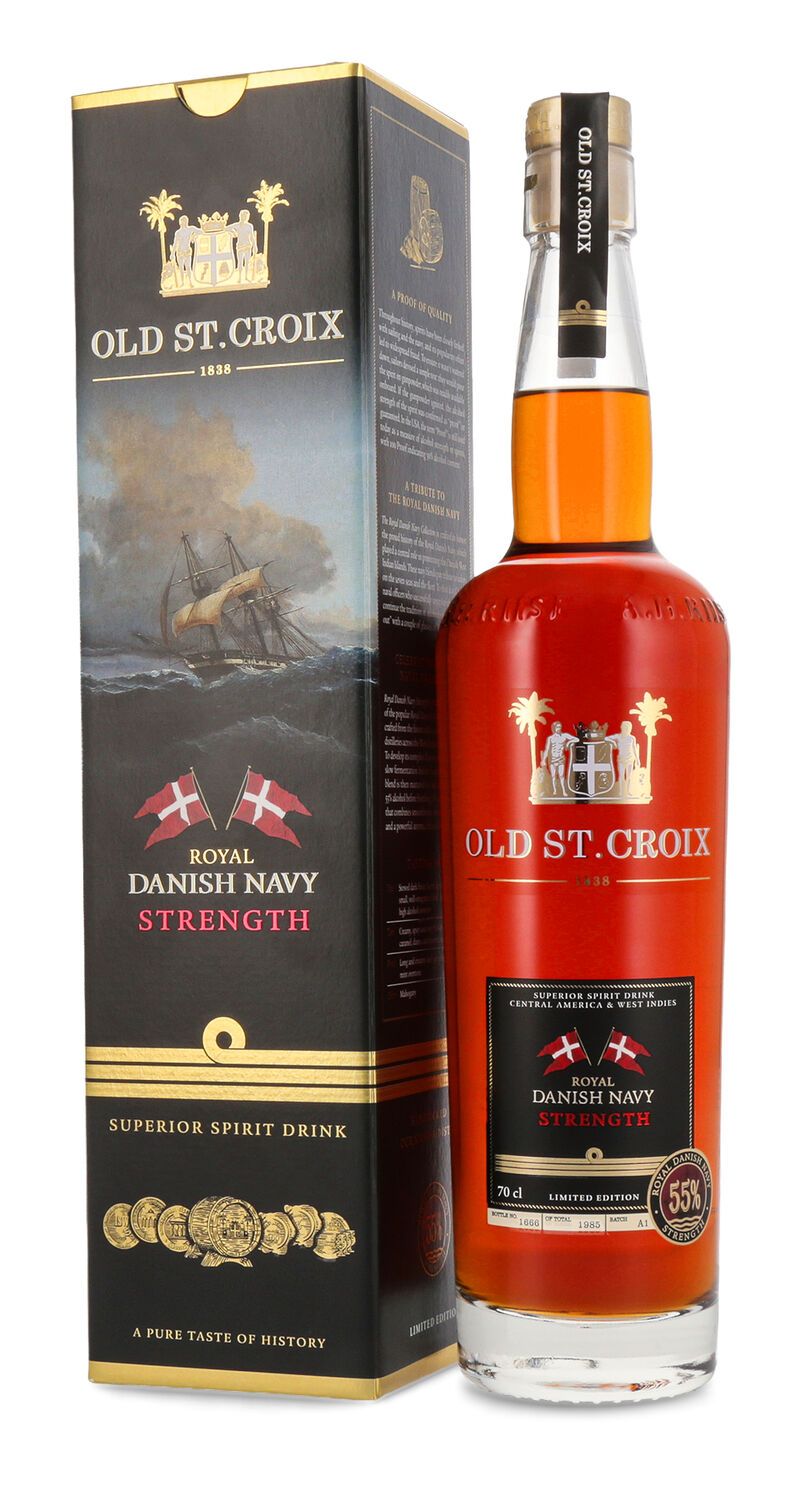 Old St. Croix Danish Navy Strength 55% vol. 0,70l