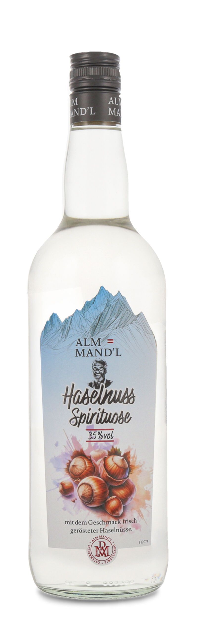 Alm Mand'l Haselnuss Schnaps 35% vol. 1,0l