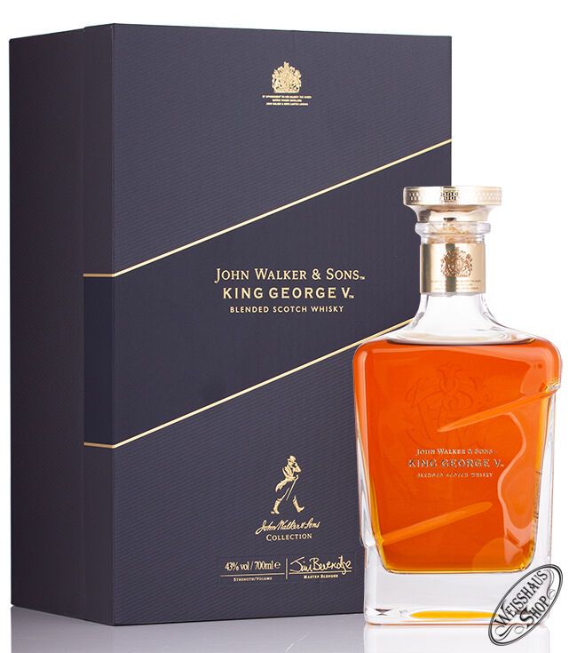 Johnnie Walker Blue Label King George V 43% vol. 0,70l