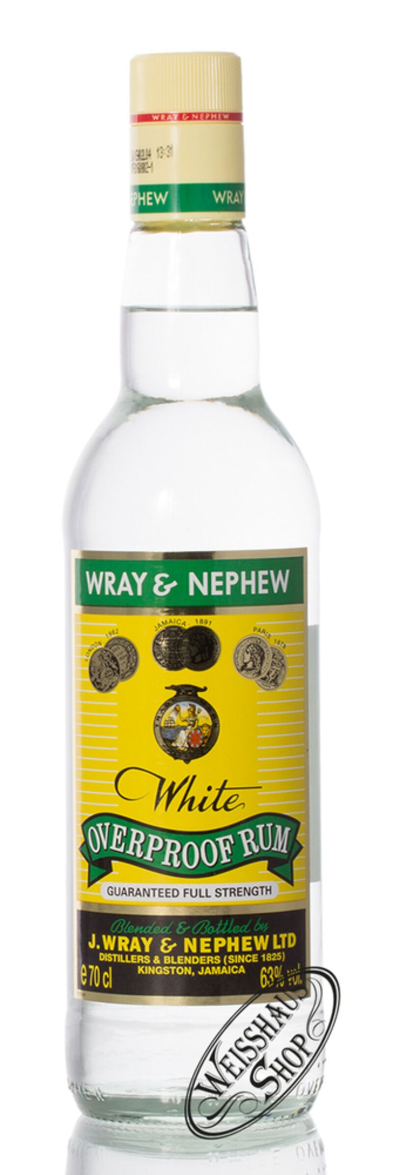 Wray & Nephew White Overproof Rum 63% vol. 0,70l