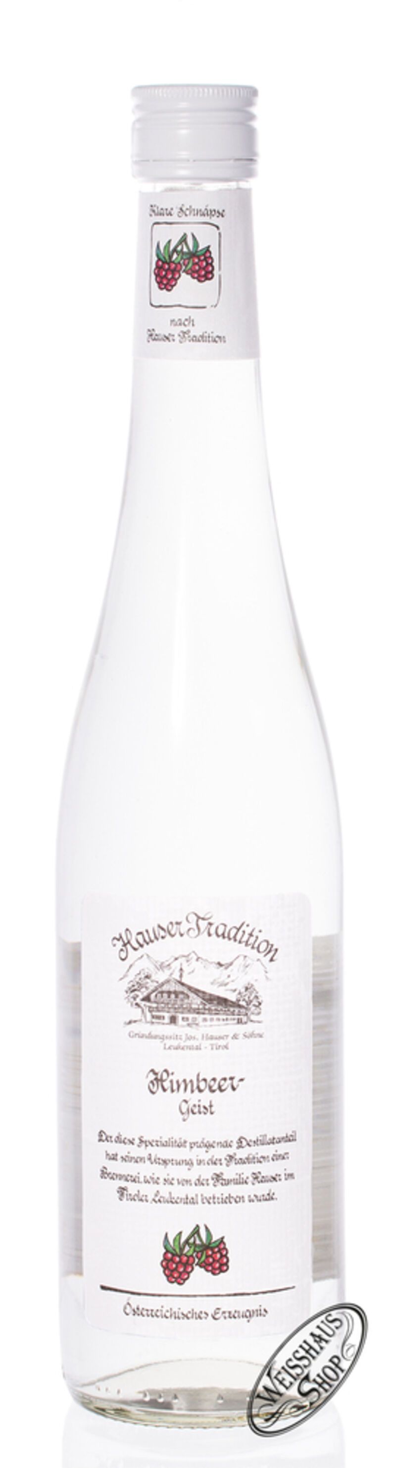 Hauser Himbeergeist 37,5% vol. 0,70l