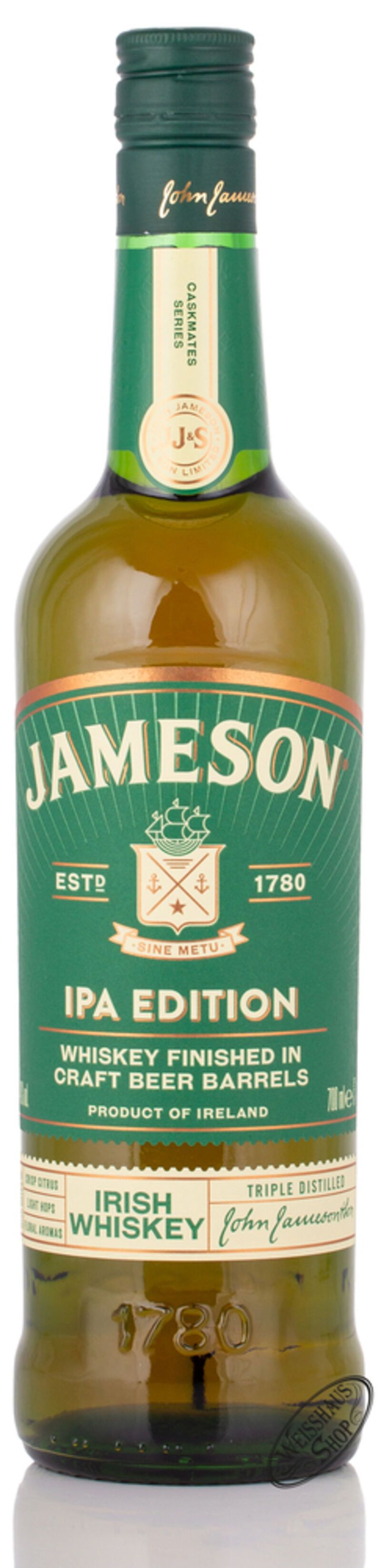 Jameson Caskmates IPA Whiskey 40% vol. 0,70l
