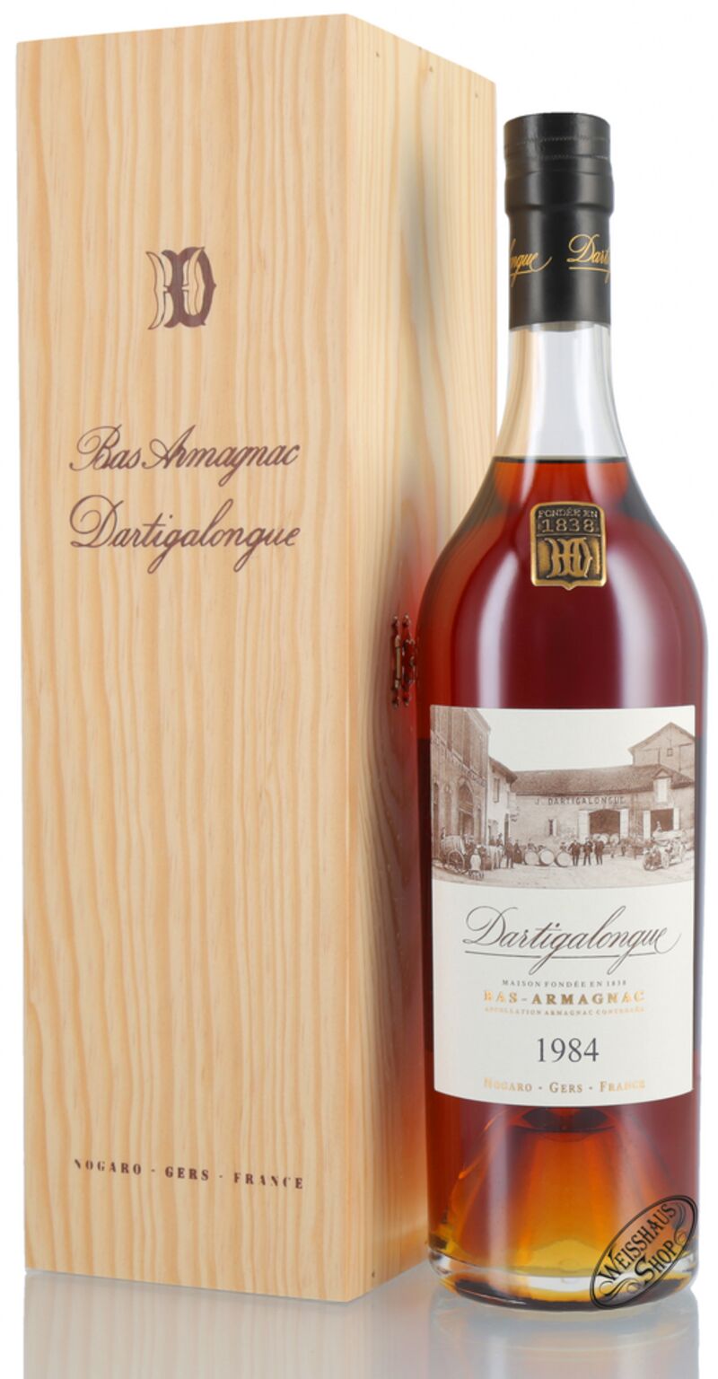 Dartigalongue Vintage 1984 Armagnac 40% vol. 0,70l