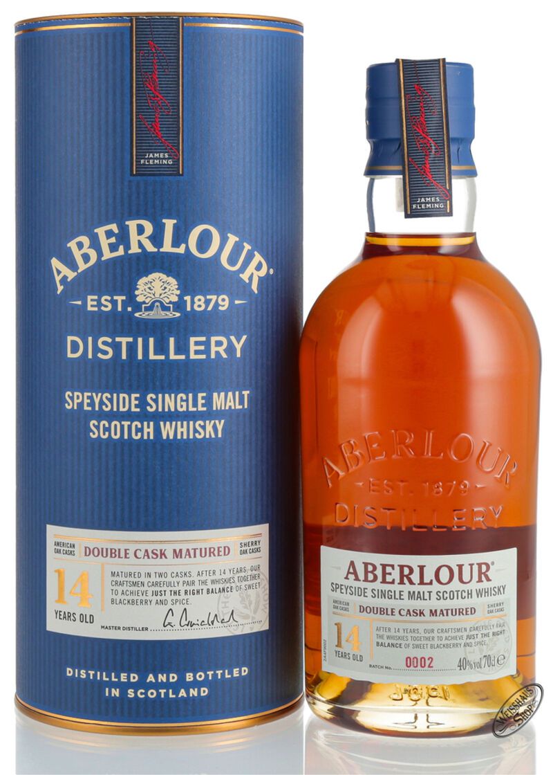 Aberlour 14 YO Double Cask Whisky 40% vol. 0,70l