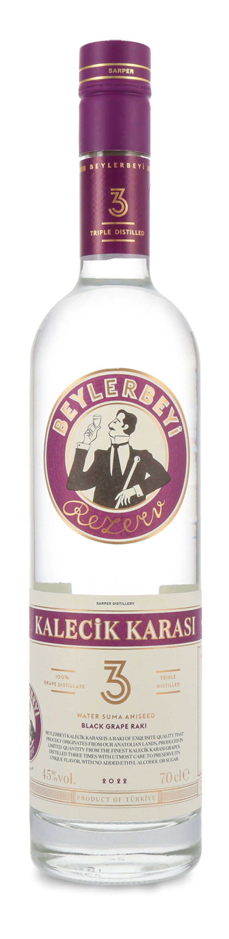 Beylerbeyi Kalecik Karası Raki 45% vol. 0,70l