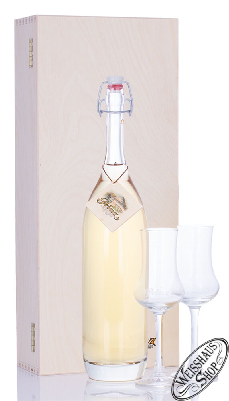 Prinz Edle Marille Geschenk-Set 41% vol. 0,50l