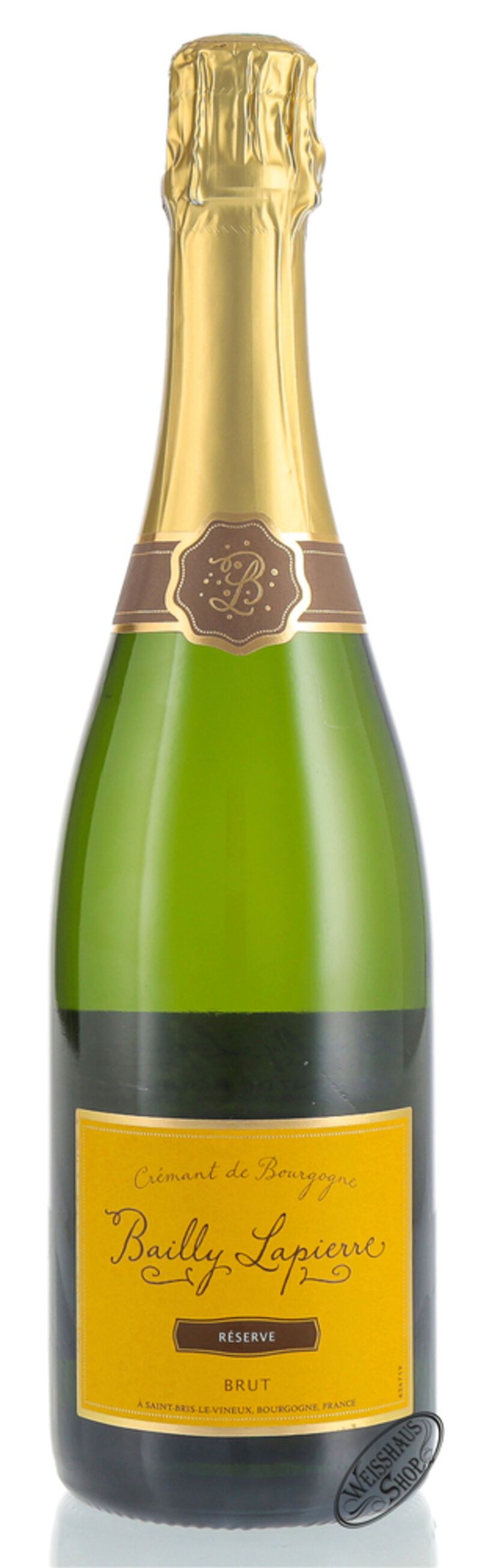 Bailly Lapierre Crémant de Bourgogne Reserve Brut 12% vol. 0,75l