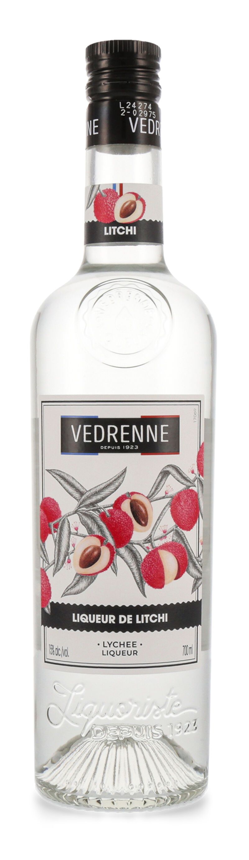 Vedrenne Liqueur de Litchi 15% vol. 0,70l Vedrenne Liqueur de Litchi 15% vol. 0,70l