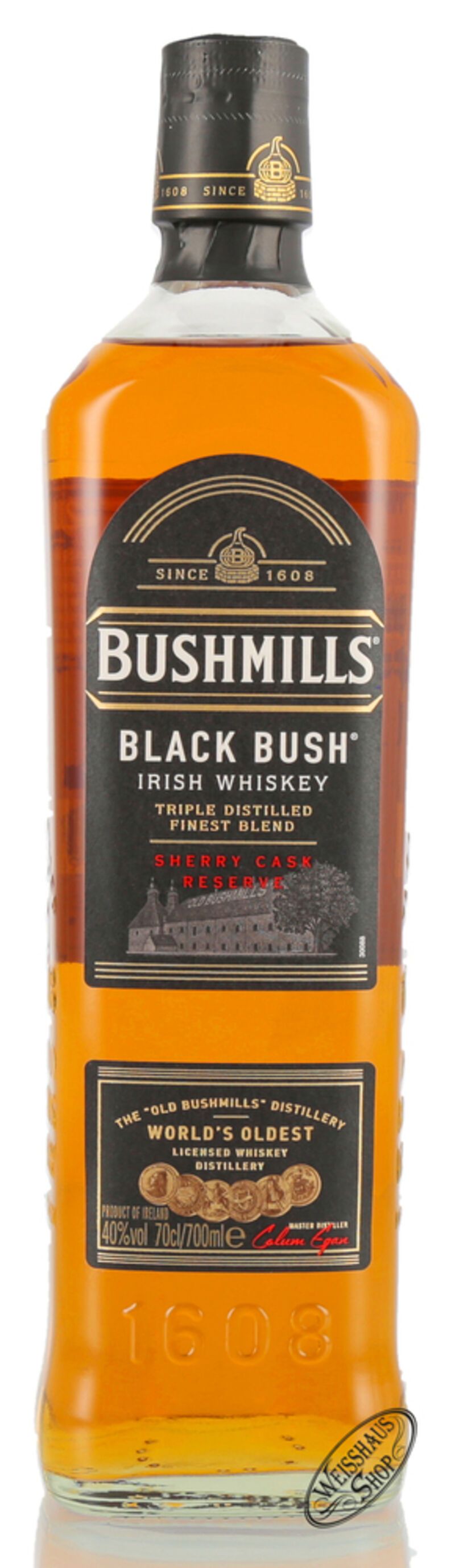 Bushmills Black Bush Irish Whiskey 40% vol. 0,70l Bushmills Black Bush Irish Whiskey 40% vol. 0,70l