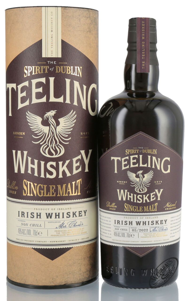 Teeling Irish Single Malt Whiskey 46% vol. 0,70l