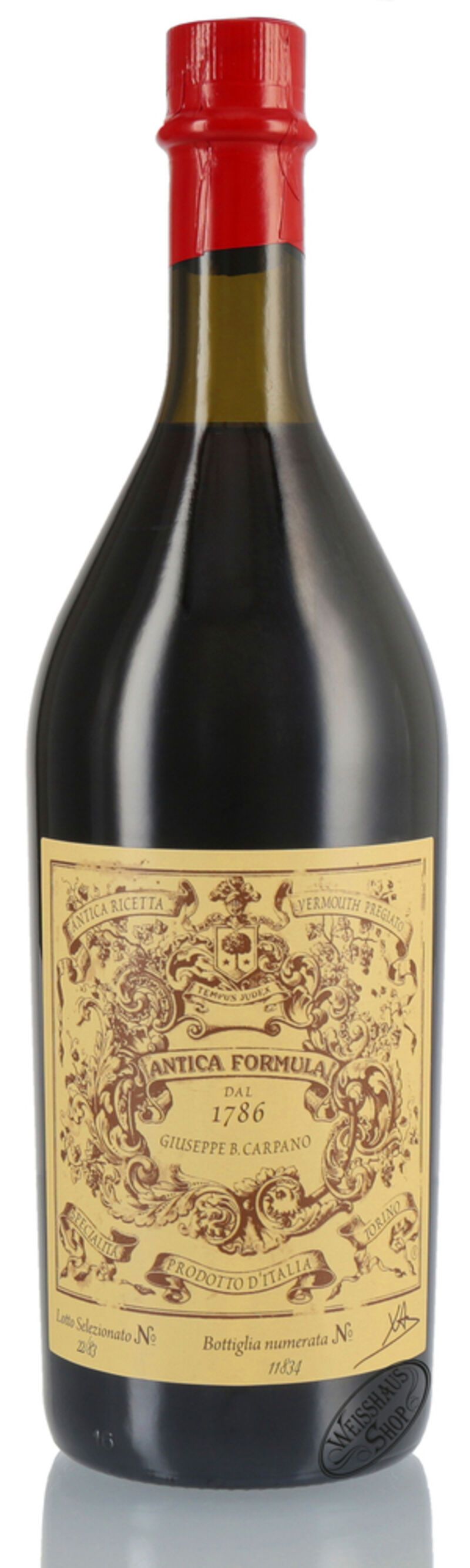 Carpano Antica Formula Vermouth 16,5% vol. 1,0l