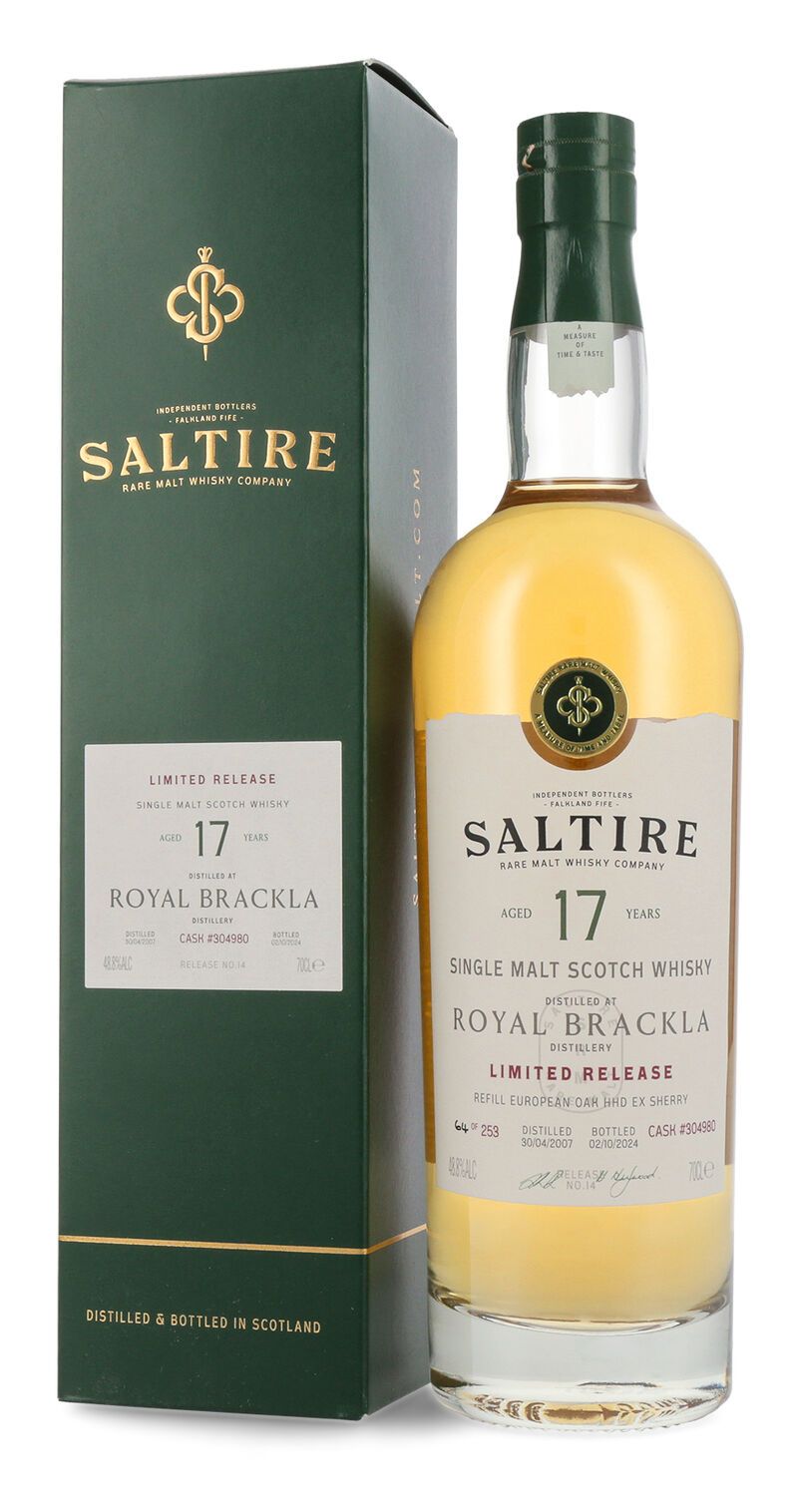 Royal Brachkla 17 YO Whisky 48,8% vol. 0,70l
