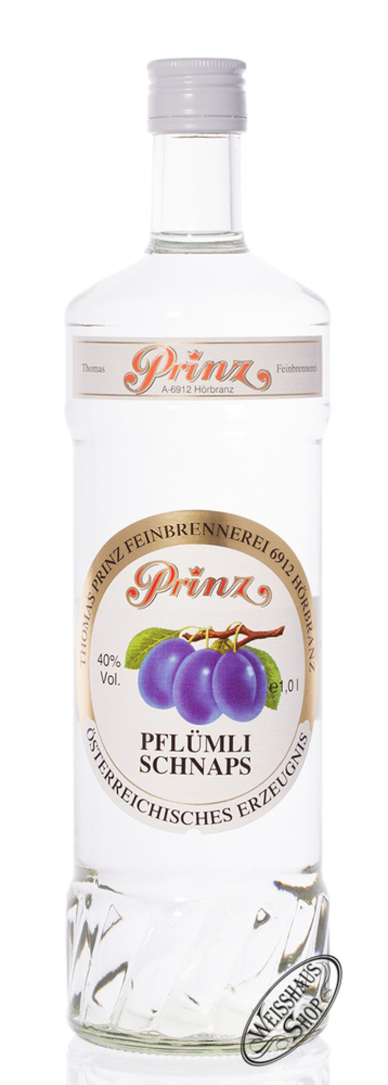 Prinz Pflümli Schnaps 40% vol. 1,0l