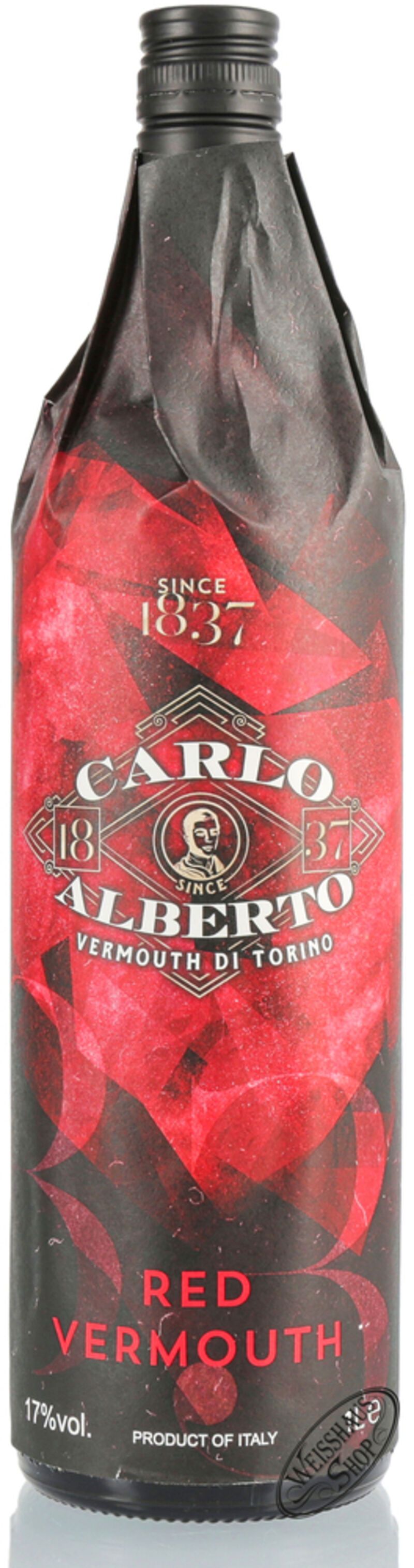 Carlo Alberto Vermouth di Torino Red 17% vol. 1,0l