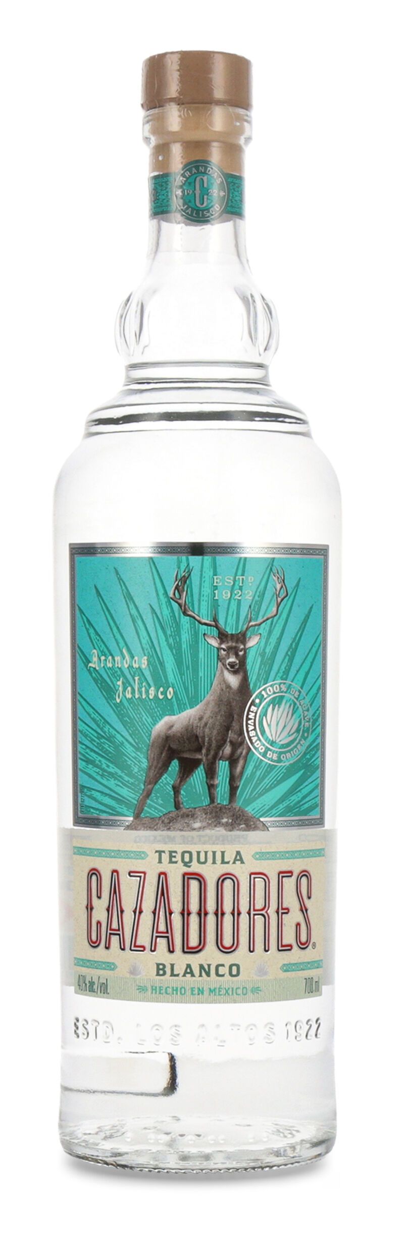 Cazadores Blanco Tequila 40% vol. 0,70l
