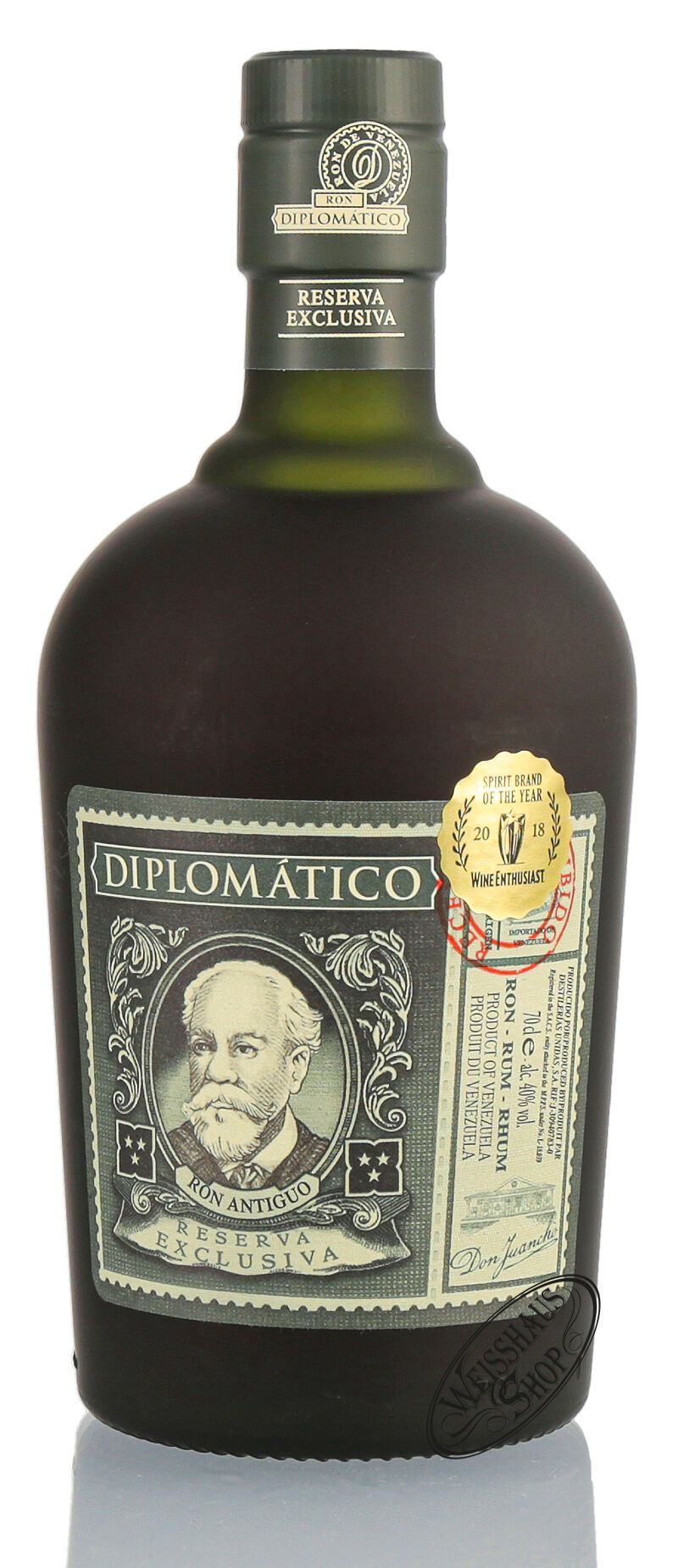 Diplomatico Reserva Exclusiva 12 YO Rum Geschenk-Dose 40% vol. 0,70l